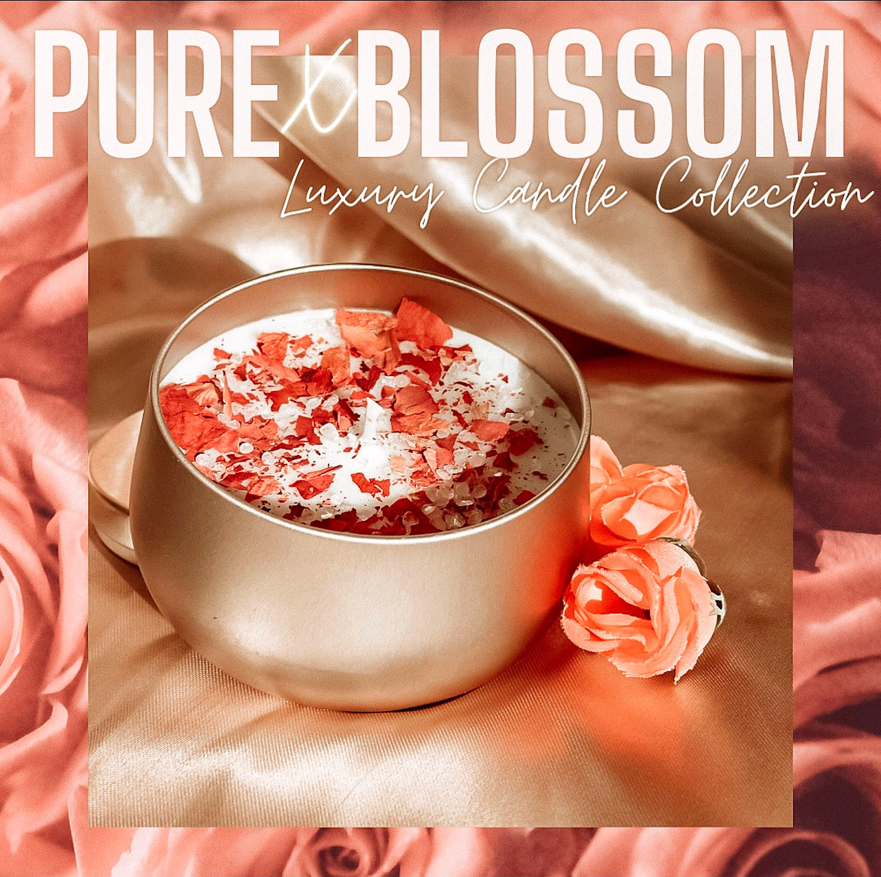 HEAVY ON THE SELF LOVE luxury soy candle