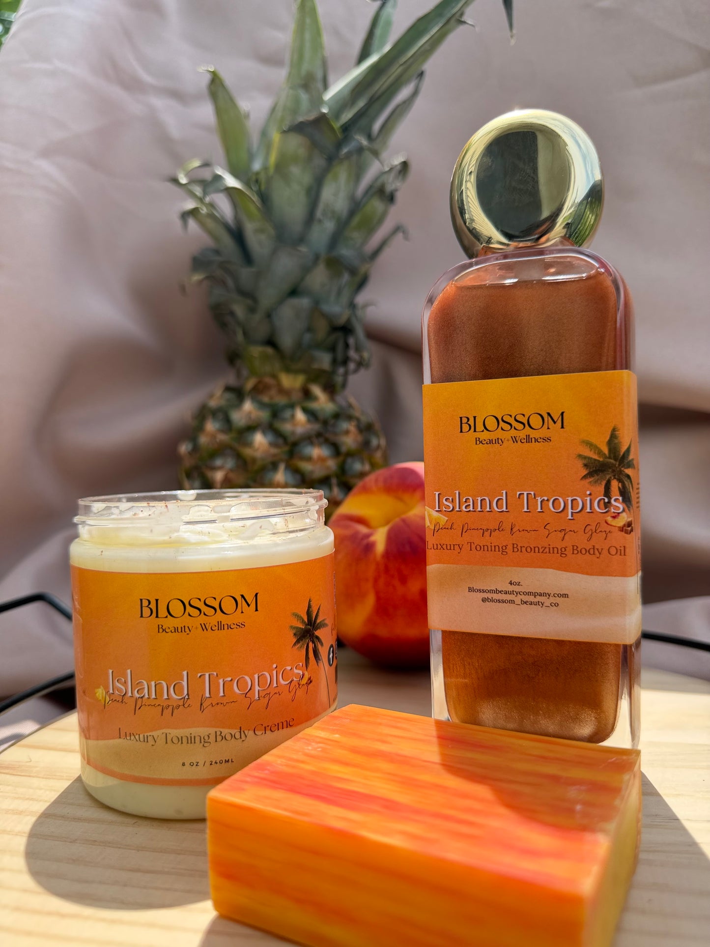 Island Tropics Luxury Bronzing + Toning Body Oil